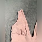 ANDIE Andre Pink Ribbed One-Piece Swimsuit large Photo 2