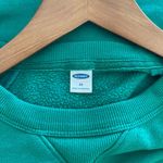 Old Navy Women’s  green crew neck long sleeve pullover sweatshirt XS Photo 2