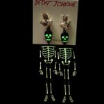 Betsey Johnson Dangling Skeleton Earrings Photo 4