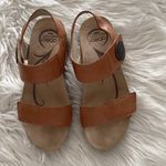 ABEO BIO SYSTEM Tan Leather Sandals with Cork Wedge size 6N BNWOT Photo 12
