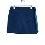 Nike  Golf Tour Performance Dri-Fit Blue Golf Skort Size Medium Pickleball Tennis Photo 1