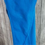 Nike Fit Dry Women's Blue Tank Top with Lime Accents Photo 6