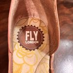 Fly London  Yake Perforated Leather Wedge Sandals Rose Pink EU 43 US 12 Photo 8