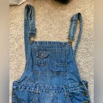 Machine Denim Women’s Distressed Overalls Blue Size 28 Photo 12