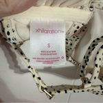 Xhilaration  Black and White Bikini with Sporty Bralette Design Photo 2