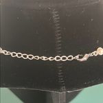 Waterfall Rhinestone Pearl and Silver Bridal Prom Formal Occasion Necklace Photo 4