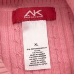Anne Klein  Sport Womens Cable Knit Turtleneck Sweater Size XL Preppy Classic Photo 9