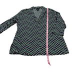 Worthington 3/$15 stretchy blouse with cropped sleeves Photo 1