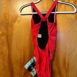 Dolfin  Womens Swimsuit One Piece LTF Series Bathing Swim Suit Red Vintage NWT 30 Photo 3