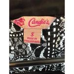 Candie's Candie’s semi-sheer black roll tab blouse Size Small Photo 5