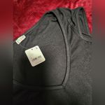 Free People NWT  Intimately Weekend Vibe Tee Bodysuit  COLOR: BLACK  Size: XS Photo 8