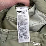 Billabong Wall To Wall Cargo Pants green denim straight leg loose fit baggy Photo 10