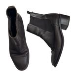 Aquatalia  Jemma Chelsea Boots Women's Size 9 Brown Leather Pull-On Weatherproof Photo 0