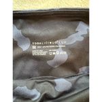 Yogalicious Lux Women's Camo Biker Shorts Blue M High Waist Pockets Size M Photo 6