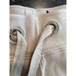 New York & Co. Ruched cropped cotton-jersey track pants size M Photo 6