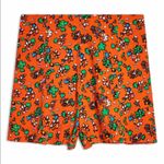 Topshop  Shorts Ditzy Floral High Waisted Orange Photo 2