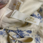 Disney  Cinderella Dress Size Small Sleeveless Fit Flare Floral Lace Cut Out Photo 8