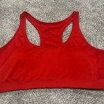 Zyia ‎ Active Red Racerback Sports Bra size Large Photo 0