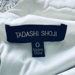 Tadashi Shoji Embroidered Lace & Sequin V-Neck Off-White Sheath Dress Size 0 Photo 10