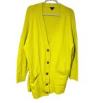 Torrid  Plus Size Sulphur Spring Boyfriend Cardigan V-Neck Sweater Size 2X Photo 1