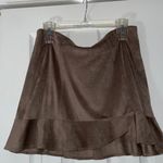 Jack by BB Dakota Brown suede skirt Photo 0
