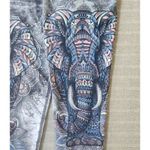 Evolution and creation 7/8 Leggings Whimsical Elephant Yoga Multi Size Large Photo 3