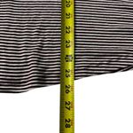 Brandy Melville Maroon/White Striped A-line Mini Dress Women's One Size | 42-5-2 Photo 4