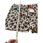 MarleyLilly Terry Lounge Shorts Leopard Print Elastic Waist Casual XL NWT Photo 4