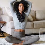 Beyond Yoga  Infinity Scarf with Hidden Pocket NWT Photo 2