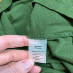 Talbots Top Womens Large Petite Green Cowl Neck 3/4 Sleeve Casual Comfy Blouse Photo 4