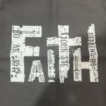 Gray Faith Tote Bag 13x16 inches comes with laminated bible tabs Photo 1