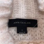Ann Taylor Chunky Cable Knit Marled Striped Colorblock Turtleneck Sweater size S Photo 6
