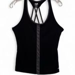 Avia Black Gray Racer Back Athletic Tank Top Athleisure Small Photo 0