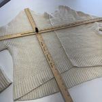 Sanctuary  Sweater Womens Medium Cream Waffle Knit Crew Neck Long Sleeve‎ Casual Photo 6