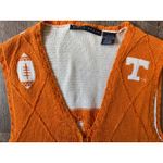 Vintage Univesity of Tennessee Sweater Vest size XL Orange Photo 3