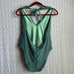 Aerie  Halter One Piece Bathing Suit‎ Sz XL Green Photo 1