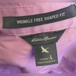 Eddie Bauer - Light Purple Women's Button-Down Shirt Size L Photo 6
