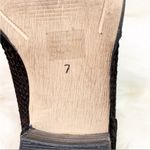 Seychelles  Size 7 Black Reunited Snake Skin Suede Leather Heeled Booties Photo 15