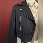 Urban Outfitters UO crop moto biker jacket Photo 6