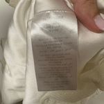 Three Floor  Womens White Lace in Line Mini Dress Frilly Ruffles Size 6 Small Photo 9