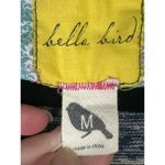 Anthropologie Boutique Bella Bird Blue Grey Heathered Button Open Front Cardigan Size Medium Photo 2