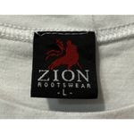 Zion Rootswear Vintage Y2K  Bob Marley & The Wailers Babydoll T-Shirt White L‎ Photo 2