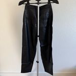 Mango Faux Leather Pants Photo 6