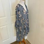 Torrid  Floral Semi Sheer Chiffon Tunic Photo 4