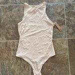 SKIMS Fits Everybody High Neck Bodysuit Sand Size Small Photo 5