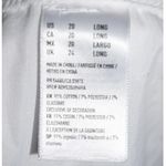 American Eagle  White Power Fit Super Stretch Jeggings Low Rise Jeans 20 Long New Photo 7