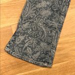 Anthropologie  Pilcro Blue Flare bootcut  Leg Jeans with paisley Pattern‎ size 25 Photo 3