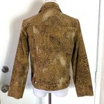 Chico's Chico’s Animal Print Denim Jacket Photo 1