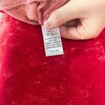 Cotton Citizen Red Distressed Destroyed Pullover Hoodie Photo 1