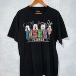 Disney Florida Cotton Black Crewneck Short Sleeve Unisex Tee Shirt XL Photo 1